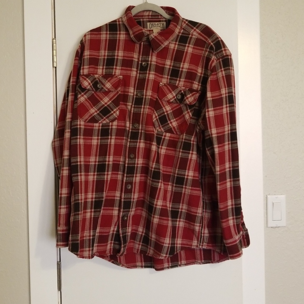 Duluth flannel shirt